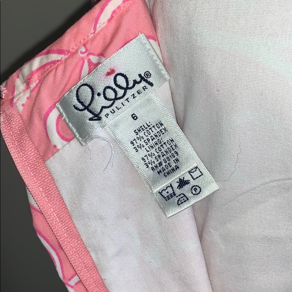 Lilly Pulitzer- sz 6 sundress - pink flowers - Picture 6 of 7